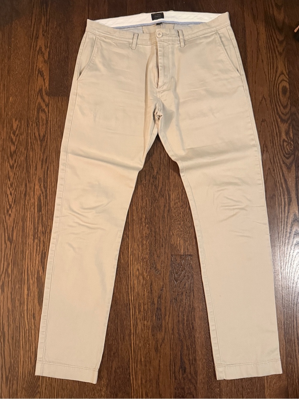 J Crew Khakis Slim Stretch Fit 31w 32l